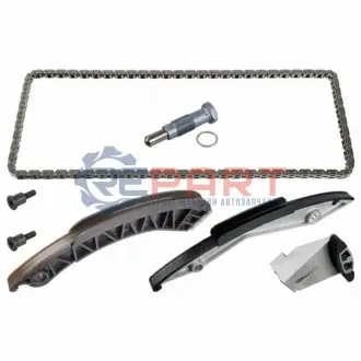 Комплект ГРМ (ланцюг + елементи) (циліндри 5-8) BMW 5 (E60), 5 (E61), 6 (E63), 6 (E64), 7 (E65, E66, E67), X5 (E53), X5 (E70) 3.6-4.8 01.00-12.10 Febi Bilstein 30340 Купити в Україні