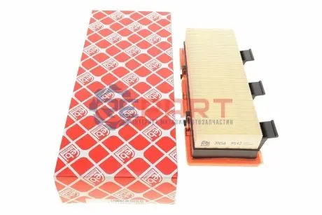 Фото Фільтр повітряний Renault Kangoo 1.9D 97- (на клямках) FEBI BILSTEIN (31156) зображення 1