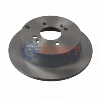 Диск гальмівний задн Лів/Прав HYUNDAI ACCENT II, ACCENT III, GETZ, I20 I KIA RIO II 1.1-1.6D 09.02-12.15 Febi Bilstein 31361 Купити в Україні