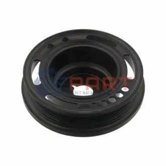 Шків колінчастого валу (кількість ребер: 4) ALFA ROMEO 159 FIAT CROMA, STILO OPEL ASTRA G, ASTRA H, ASTRA H GTC, CORSA D, MERIVA A, SIGNUM, VECTRA C, VECTRA C GTS, ZAFIRA B 1.6-1.8LPG 03.00-04.15 Febi Bilstein 32221 Купити в Україні