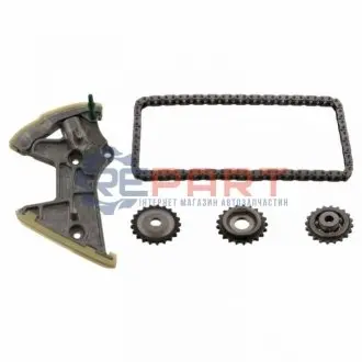 Фото Комплект ланцюга ГРМ Skoda Fabia/ Roomster 1.4 TDi 03-10/ VW Polo 1.4 TDI 99-09 FEBI BILSTEIN (32266) зображення 1