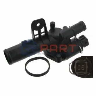 Термостат системи охолодження (89°C, в корпусі) NISSAN QASHQAI I RENAULT CLIO II, CLIO III, ESPACE IV, GRAND SCENIC II, KANGOO, KANGOO EXPRESS, LAGUNA I, LAGUNA II, LAGUNA III 1.5D-2.5D 10.97 Febi Bilstein 32651 Купити в Україні