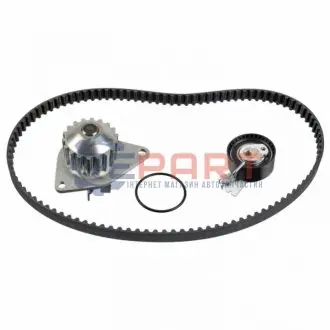 Комплект ГРМ + помпа Citroen Berlingo/Nemo/C2/C3/Peugeot 207/306/307/Partner 1.4i 93- (18x104z) FEBI BILSTEIN 32725 Купити в Україні