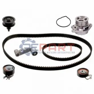 Насос води + комплект зубчатого ремня Febi Bilstein 32737 Купить в Украине