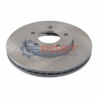 Фото Диск гальмівний (передній) Mazda 3 03-14/Mazda 5 05- (278x25) (з покр.) (вент) FEBI BILSTEIN (32765) зображення 1