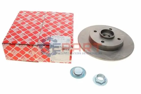 Фото Диск гальмівний (задній) Citroen C3/C4 /Peugeot 207/307 05- (249х9) (+ABS) FEBI BILSTEIN (32782) зображення 1