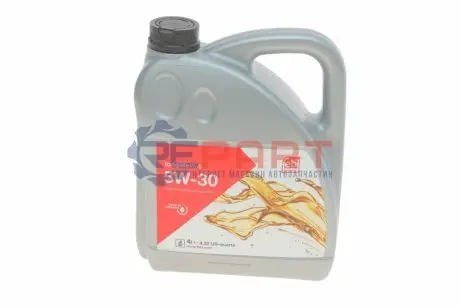 Фото Олива Longlife Plus 5W30 (4L) (VW 504.00/507.00/MB 229.51) FEBI BILSTEIN (32946) зображення 1