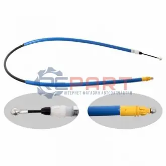 Трос ручного тормоза OPEL, RENAULT, NISSAN (выр-во FEBI) Febi Bilstein 33167 Купить в Украине