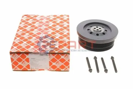 Фото Шків колінвалу BMW 5 (E60)/X5 (E70) 2.5D/3.0D 02- (4PK + 6PK) (M57) FEBI BILSTEIN (33602) зображення 1