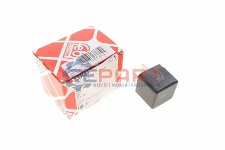 Реле паливного насосу OPEL ASTRA F, ASTRA F CLASSIC, ASTRA G, ASTRA G CLASSIC, CALIBRA A, COMBO, COMBO TOUR, CORSA B, CORSA C, CORSA D, MERIVA A, TIGRA, VECTRA A 1.0-2.2 09.88 Febi Bilstein 33689 Купити в Україні