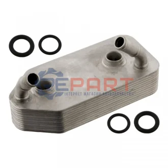 Радіатор масляний Skoda Octavia/Audi A3 96-10 (теплообмінник) FEBI BILSTEIN 33837 Купити в Україні