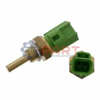 Датчик температури охолоджуючої рідини Mazda 323/626/ Toyota Corolla 92-07 (M12x1.5) (зелений) Febi Bilstein 34672