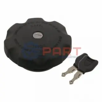 Кришка паливного бака (з ключем) RVI MAGNUM, MIDLINER, MIDLUM, PREMIUM, PREMIUM 2, MASCOTT 10.82 Febi Bilstein 35180