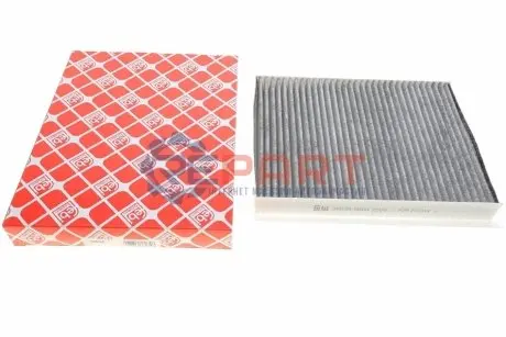 Фото Фільтр салону Citroen Xsara Picasso 99-12 (вугільний) FEBI BILSTEIN (36034) зображення 1