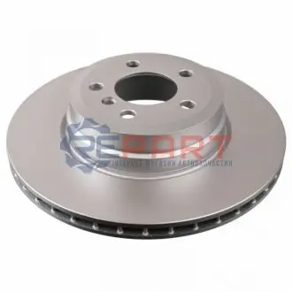 Фото 1 — Диск гальмівний (задній) BMW X5 (E70/F15/F85)/X6 (E71/E72/F16/F86) 07- (345x24) (з покр.) (вент.) FEBI BILSTEIN (36385) Фото Диск гальмівний (задній) BMW X5 (E70/F15/F85)/X6 (E71/E72/F16/F86) 07- (345x24) (з покр.) (вент.) FEBI BILSTEIN (36385) зображення 1