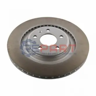 Фото Диск гальмівний (задній) Audi A6/A7 Sportback 10- (330x22) (з покриттям) (вентильований) FEBI BILSTEIN (36454) зображення 1