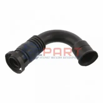 Шланг вентиляції картера AUDI A3 SEAT CORDOBA, IBIZA II, LEON, TOLEDO II SKODA OCTAVIA I VW BORA, BORA I, CADDY II, GOLF IV, NEW BEETLE, POLO, POLO III CLASSIC 1.9D 08.96-03.10 Febi Bilstein 37026 Купити в Україні