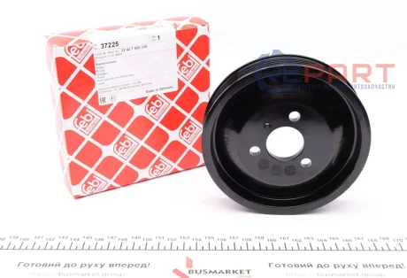 Шків насосу ГПК BMW 3 (E46/90/91/92)/X3 (E83) 97-11 (6PK) Febi Bilstein 37225