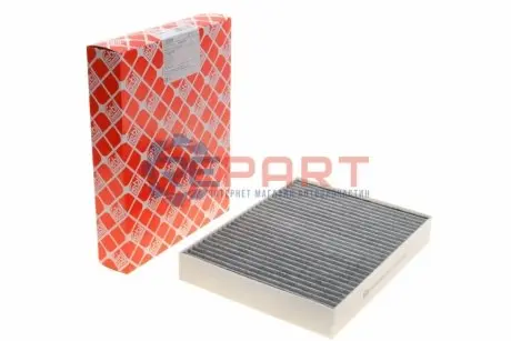 Фото Фільтр салону Porsche Cayenne/VW Touareg 3.0D-4.8 10- (вугільний) FEBI BILSTEIN (37315) зображення 1