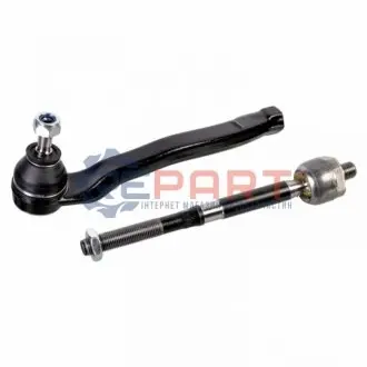 Фото 1 — Поперечна рульова тяга FEBI BILSTEIN (37618) Фото Поперечна рульова тяга FEBI BILSTEIN (37618) зображення 1