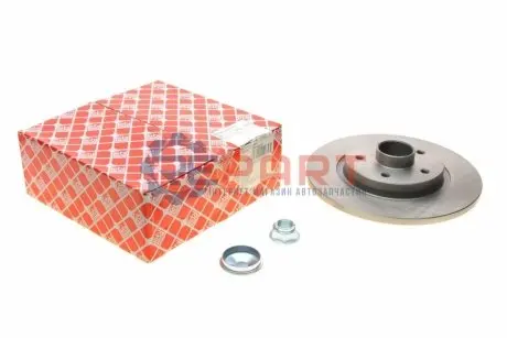 Фото Диск гальмівний (задній) Renault Kangoo 08- (274х11) (+ABS) FEBI BILSTEIN (38304) зображення 1