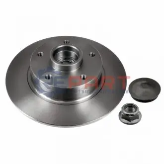 Фото Диск гальмівний (задній) Renault Megane III/Scenic III 08- (260x8) (+ABS) FEBI BILSTEIN (38306) зображення 1