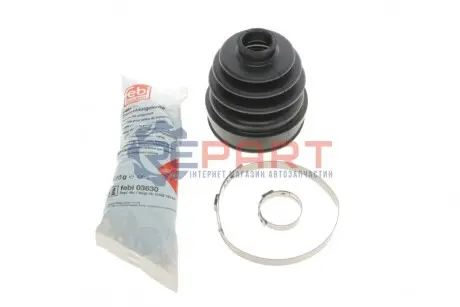 Пильник ШРКШ (внутрішній) Audi A4/A6/A8 1.8T/1.9TDI/2.0FSI/2.4/2.5TDI (под тришип) (24.5x69x110) FEBI BILSTEIN 38343 Купити в Україні