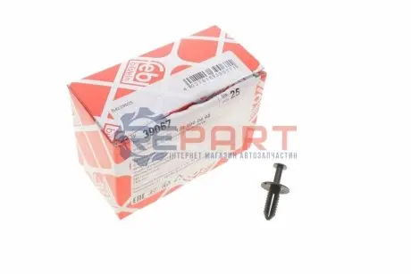 Кріплення оббивки (кількість штук в упаковці: 25 шт.) Febi Bilstein 39067 Купити в Україні