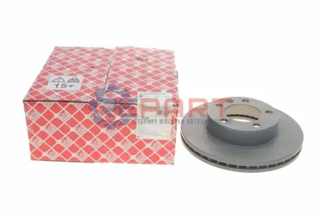 Фото Диск гальмівний (передній) Renault Master 10- (302x28) FEBI BILSTEIN (39346) зображення 1