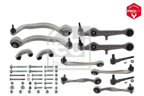 Комплект передніх важелів передн AUDI A4 B6, A4 B7, A6 C6 SEAT EXEO, EXEO ST 1.6-4.2 11.00-05.13 Febi Bilstein 39404