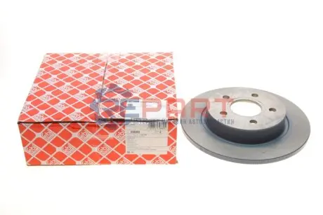 Фото 1 — Диск гальмівний (задній) Ford Focus III 10- (271x11) FEBI BILSTEIN (39689) Фото Диск гальмівний (задній) Ford Focus III 10- (271x11) FEBI BILSTEIN (39689) зображення 1