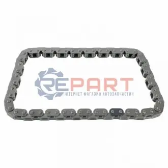 Ланцюг масляного насосу (кількість ланок: 54) AUDI A1, A3 SEAT ALHAMBRA, ALTEA, ALTEA XL, LEON, TOLEDO III, TOLEDO IV SKODA FABIA II, OCTAVIA II, RAPID, ROOMSTER, SUPERB II 1.4/1.6 02.06-07.18 Febi Bilstein 40393 Купити в Україні