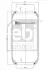 Фото Пневмоподушка VOLVO 7300, 8300, 8500, 8700, 8900, 9400, 9500, 9700, 9900, B11, B12, B6, B7, B8 01.91 Febi Bilstein (40400) зображення 1