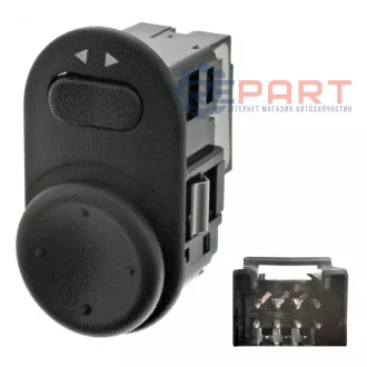 Регулятор дзеркала OPEL COMBO, COMBO TOUR, CORSA C, CORSA D, MERIVA A 1.0-1.8 09.00 Febi Bilstein 40477