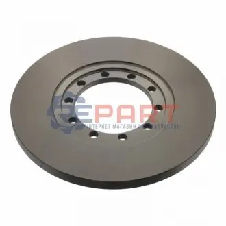 Фото 1 — Диск гальмівний (задній) Ford Transit V347 06- (280х16) FEBI BILSTEIN (40779) Фото Диск гальмівний (задній) Ford Transit V347 06- (280х16) FEBI BILSTEIN (40779) зображення 1