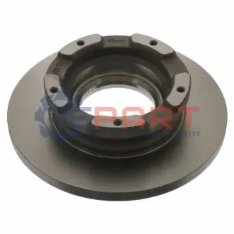 Фото Диск гальмівний (задній) Ford Transit V347 06- (280x16) (+ABS) FEBI BILSTEIN (40783) зображення 1