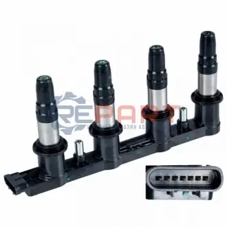 Фото 1 — Котушка запалювання Chevrolet Aveo/Cruze/Trax/Opel Astra J/Insignia 1.6/1.8 08- FEBI BILSTEIN (40809) Фото Котушка запалювання Chevrolet Aveo/Cruze/Trax/Opel Astra J/Insignia 1.6/1.8 08- FEBI BILSTEIN (40809) зображення 1