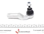 Фото Рульовий наконечник Лів FORD C-MAX II, FOCUS C-MAX, FOCUS II, FOCUS III, GRAND C-MAX, KUGA II, TOURNEO CONNECT V408 NADWOZIE WIELKO, TRANSIT CONNECT, TRANSIT CONNECT V408 1.0-Electric 10.03 Febi Bilstein (40881) зображення 4