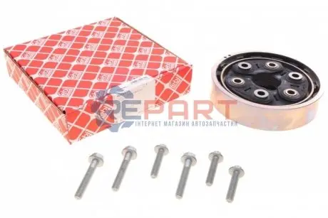 Муфта кардана еластична VW Audi A3/VW Golf V/VI/Passat 2.0 TDI/TFSI 05- FEBI BILSTEIN 40931 Купити в Україні