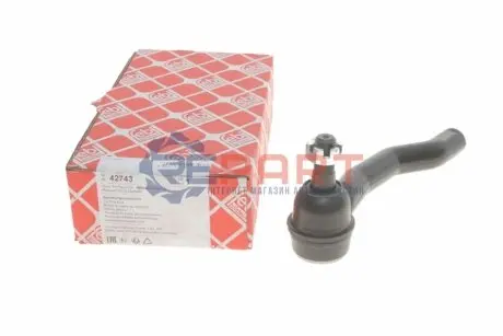 Наконечник тяги рульової (R) Nissan Pathfinder 2.5-3.0 dCi/4.0 05- FEBI BILSTEIN 42743 Купити в Україні