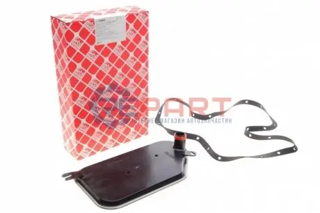 Фото 1 — Фільтр АКПП Audi A4/A6/A8/VW Passat 95-05 (к-кт з прокладкою) FEBI BILSTEIN (43664) Фото Фільтр АКПП Audi A4/A6/A8/VW Passat 95-05 (к-кт з прокладкою) FEBI BILSTEIN (43664) зображення 1