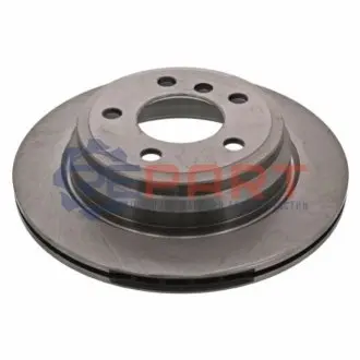 Фото Диск гальмівний (задній) BMW 3 (F30/F31)/ 4 (F32/F36) 11- (300x20) (з покриттям) (вент.) FEBI BILSTEIN (43868) зображення 1