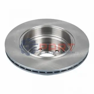 Диск гальмівний (задній) BMW 5 (E60/E61) 525d/xd/i/xi/530d/xd/xi 05-10 (319.8x20)(з покриттям)(вент.) Febi Bilstein 43894