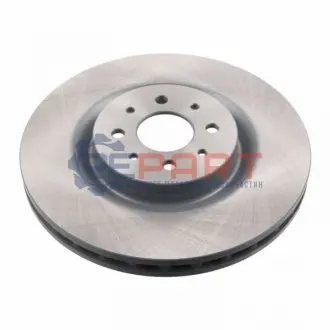 Диск гальмівний передн Лів/Прав ALFA ROMEO MITO 1.4 08.08-10.18 Febi Bilstein 43984