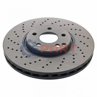 Фото Диск гальмівний (передній) MB E-class (W211/S211) 03-09 (330x32) (вентил./перф.) FEBI BILSTEIN (44012) зображення 1