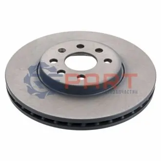 Фото Диск гальмівний (передній) Opel Astra H 04- FEBI BILSTEIN (44123) зображення 1