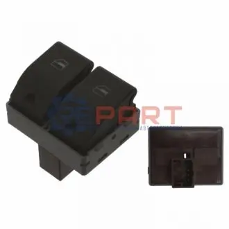 Фото Кнопка склопідіймача (L) VW Polo/Fox/Seat Ibiza/Cordoba 03-10 FEBI BILSTEIN (44537) зображення 1