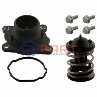 Термостат BMW 3 (F30/F80)/5 (F10/F07)/X5 (F15/F85) (N47/N57) 11-18/Toyota Auris/Avensis/Rav4 1.6/2.0 15-18 (87°C) FEBI BILSTEIN 44685 Купити в Україні