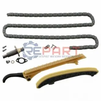 Фото Комплект ланцюга ГРМ MB A-class (W169)/B-class (W245) 04-12, M266.920/940/960/980 FEBI BILSTEIN (44968) зображення 1