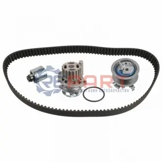 FEBI К-т ГРМ (рем.+2шт.ролика+помпа) 1,9TDI: AUDI A3/4/6 VW 1,4 T5 SEAT SKODA FORD Galaxy Febi Bilstein 45133 Купить в Украине